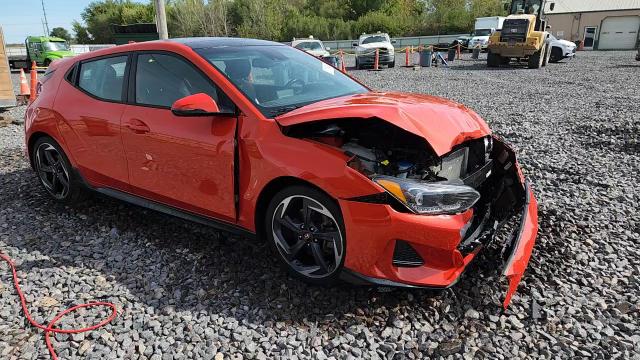 2019 Hyundai Veloster Turbo VIN: KMHTH6AB8KU009366 Lot: 82120485