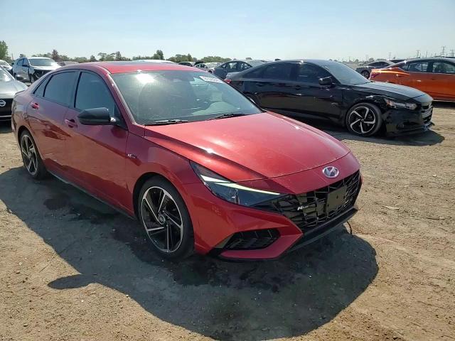 2022 Hyundai Elantra N Line VIN: KMHLR4AF5NU229542 Lot: 81029845