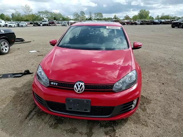 2012 Volkswagen Gti VIN: WVWGV7AJ6CW279679 Lot: 82080685