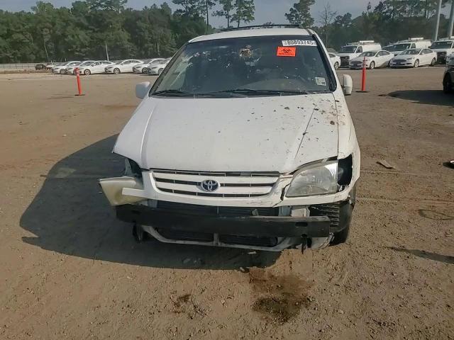 2002 Toyota Sienna Le VIN: 4T3ZF13C12U463443 Lot: 80893745