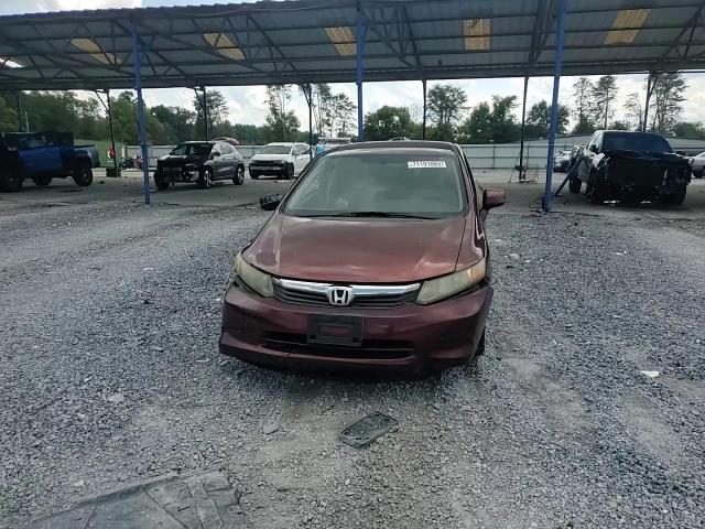 2012 Honda Civic Lx VIN: 19XFB2F59CE023484 Lot: 71191065