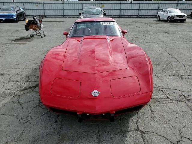 1978 Chevrolet Corvette 2 VIN: 1Z8748S417840 Lot: 81970545