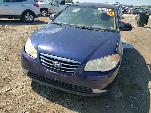 2010 Hyundai Elantra Blue VIN: KMHDU4AD1AU177807 Lot: 80618845