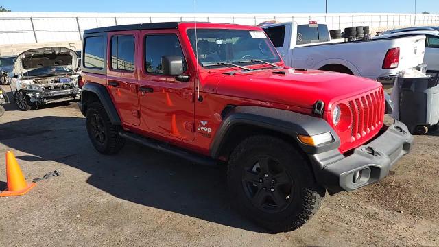 2019 Jeep Wrangler Unlimited Sport VIN: 1C4HJXDG4KW579042 Lot: 72081575