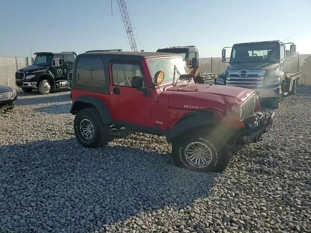 2004 Jeep Wrangler / Tj Rubicon VIN: 1J4FA69S94P733055 Lot: 71086875