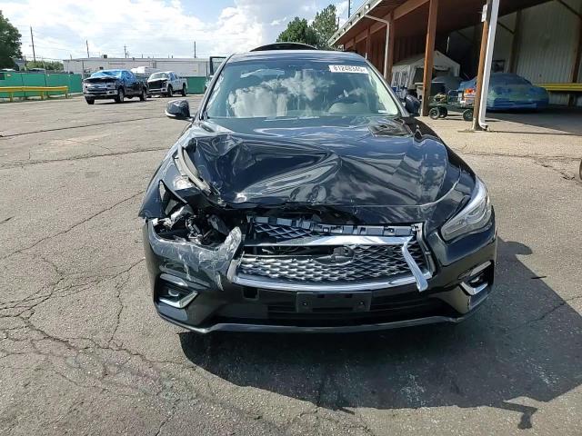 2021 Infiniti Q50 Luxe VIN: JN1EV7BR2MM750013 Lot: 81248345