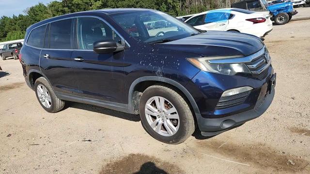 2016 Honda Pilot Lx VIN: 5FNYF5H14GB012966 Lot: 72063355