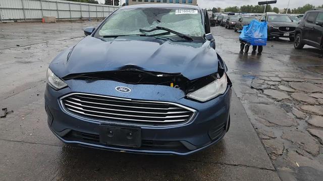 2019 Ford Fusion Se VIN: 3FA6P0HDXKR199452 Lot: 82160425