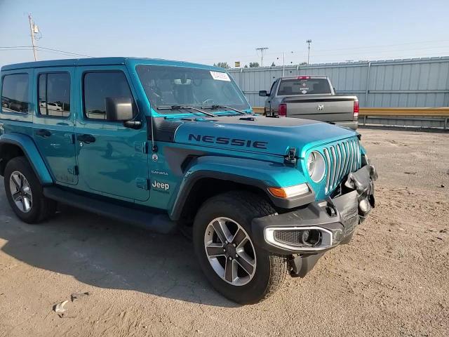 2020 Jeep Wrangler Unlimited Sahara VIN: 1C4HJXENXLW147277 Lot: 80400695