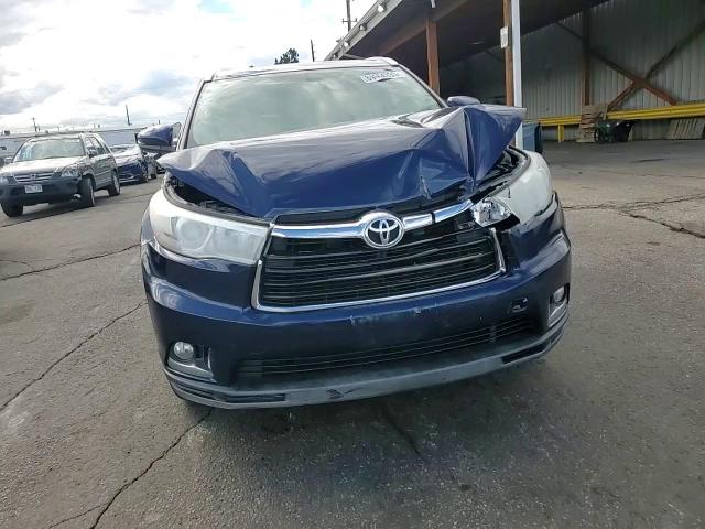 2014 Toyota Highlander Limited VIN: 5TDDKRFH7ES053473 Lot: 84564335