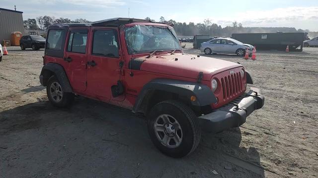 2018 Jeep Wrangler Unlimited Sport VIN: 1C4BJWKG4JL817829 Lot: 71281795