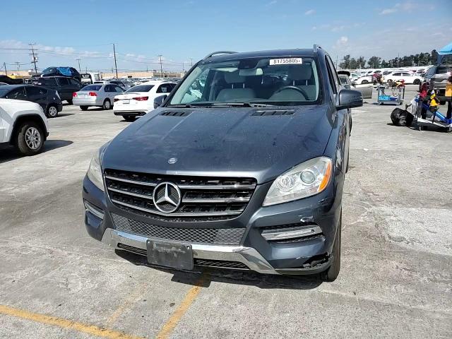 2012 Mercedes-Benz Ml 350 4Matic VIN: 4JGDA5HB8CA028771 Lot: 81755805