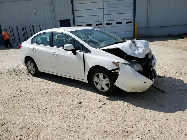 2012 Honda Civic Lx VIN: 2HGFB2F57CH595725 Lot: 70842205