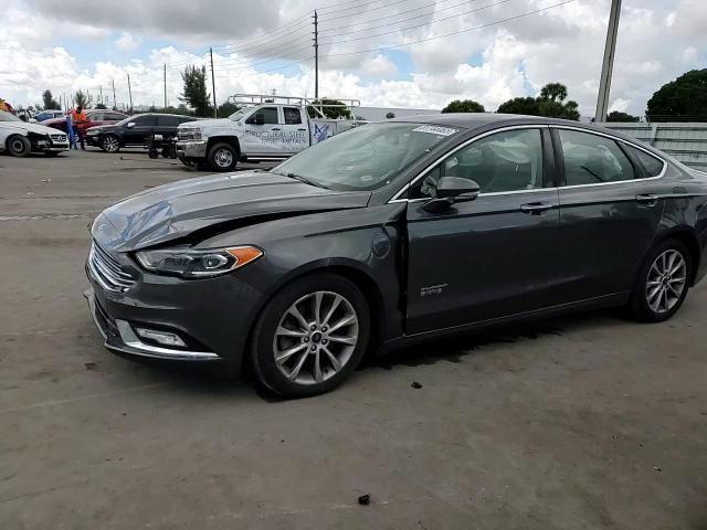 2017 Ford Fusion Titanium Phev VIN: 3FA6P0SU3HR191565 Lot: 81744465