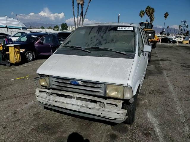 1993 Ford Aerostar VIN: 1FMCA11U5PZB09413 Lot: 80754335