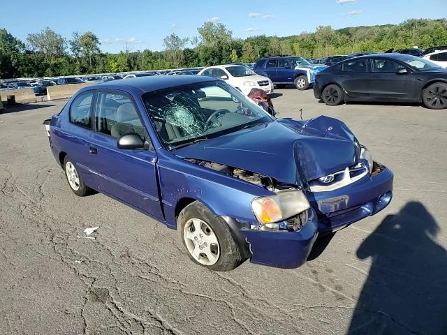 2002 Hyundai Accent Gs VIN: KMHCG35C42U202263 Lot: 71883845