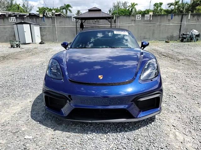 2021 Porsche Boxster Spyder VIN: WP0CC2A8XMS240221 Lot: 84006785