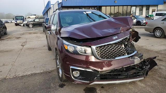 2016 Kia Sedona Sxl VIN: KNDME5C19G6138308 Lot: 82163215