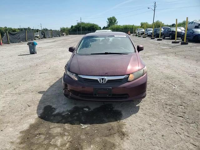 2012 Honda Civic Lx VIN: 19XFB2F55CE082872 Lot: 71471515