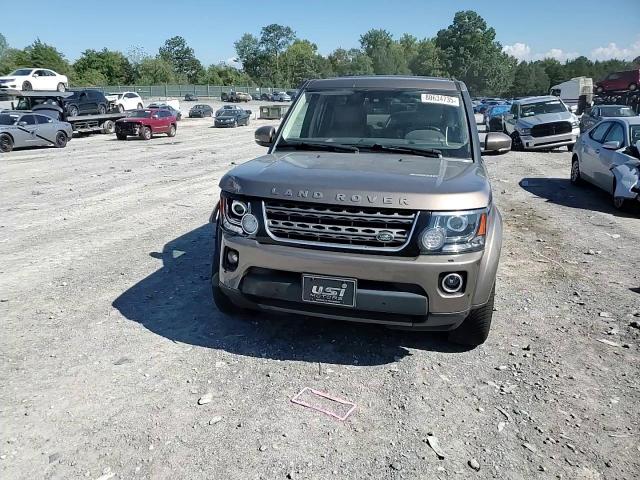 2016 Land Rover Lr4 Hse VIN: SALAG2V65GA792250 Lot: 80634735