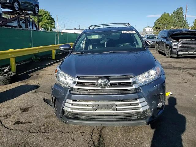 2019 Toyota Highlander Se VIN: 5TDJZRFH9KS706671 Lot: 81018245