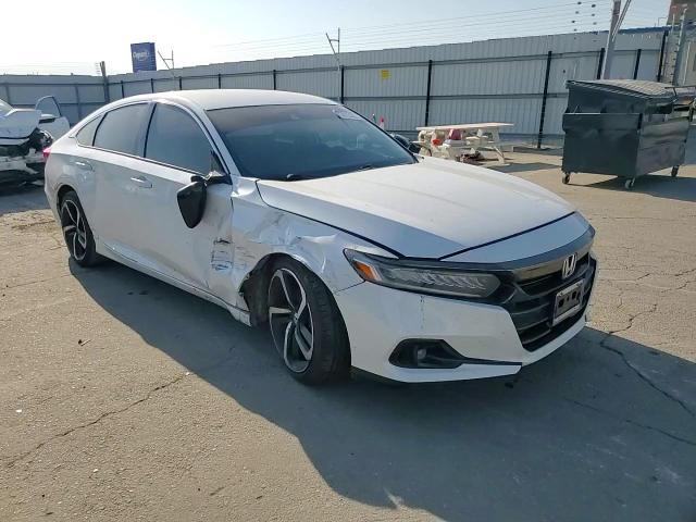 2021 Honda Accord Sport Se VIN: 1HGCV1F40MA076253 Lot: 71613375