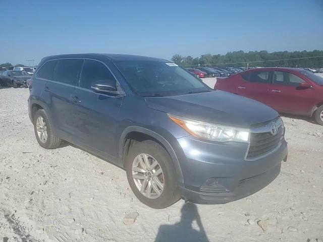 2016 Toyota Highlander Le VIN: 5TDZARFH6GS019276 Lot: 80760965