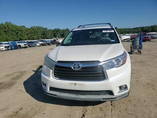 2014 Toyota Highlander Limited VIN: 5TDYKRFH6ES036598 Lot: 81881965