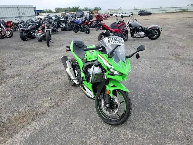 2025 Kawasaki Ex500 A VIN: ML5EXGJ12SDA59755 Lot: 81596095