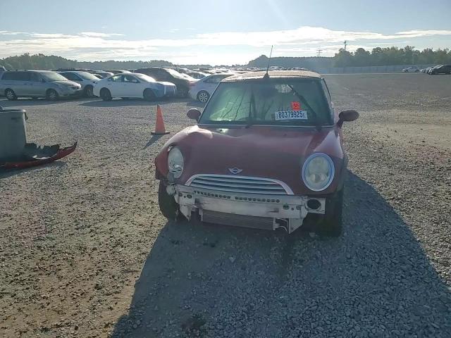 2007 Mini Cooper VIN: WMWRF33597TF66875 Lot: 80379925