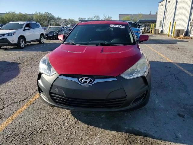 2013 Hyundai Veloster VIN: KMHTC6AD0DU166697 Lot: 71646805