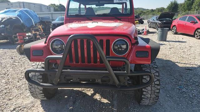 1999 Jeep Wrangler / Tj Sport VIN: 1J4FY19S8XP458426 Lot: 71040775