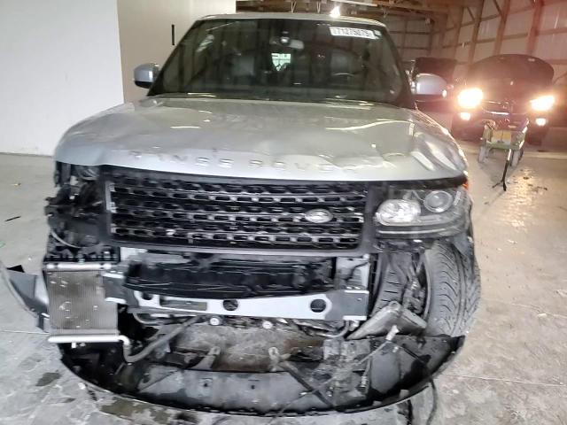 2016 Land Rover Range Rover Hse VIN: SALGS2PF5GA314917 Lot: 71275075