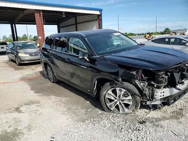 2021 Toyota Highlander Hybrid Xle VIN: 5TDGBRCH7MS046359 Lot: 71486625