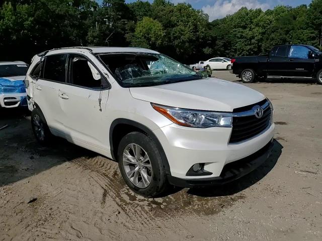 2015 Toyota Highlander Xle VIN: 5TDKKRFH2FS092464 Lot: 71401335