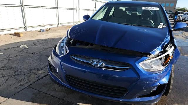 2017 Hyundai Accent Se VIN: KMHCT4AE7HU186576 Lot: 80788745