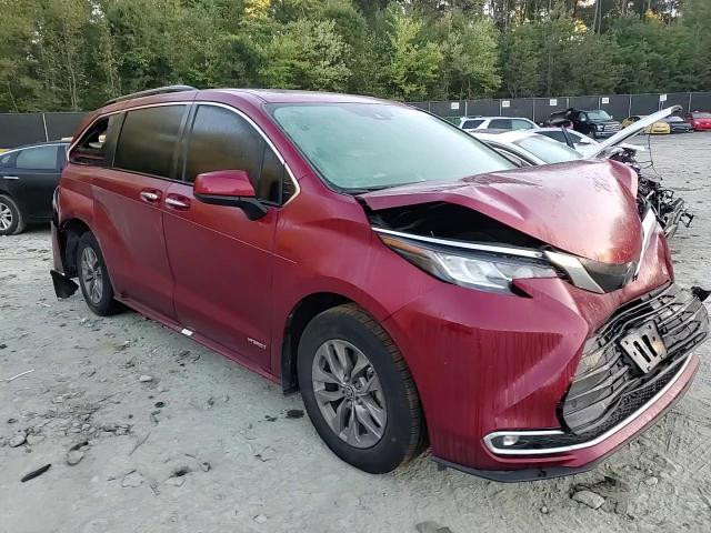 2021 Toyota Sienna Xle VIN: 5TDYRKEC2MS069265 Lot: 75215304