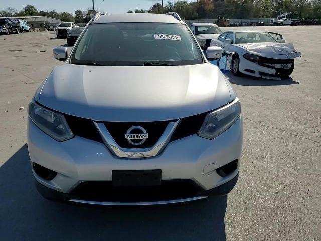 2015 Nissan Rogue S VIN: KNMAT2MVXFP515827 Lot: 77675154