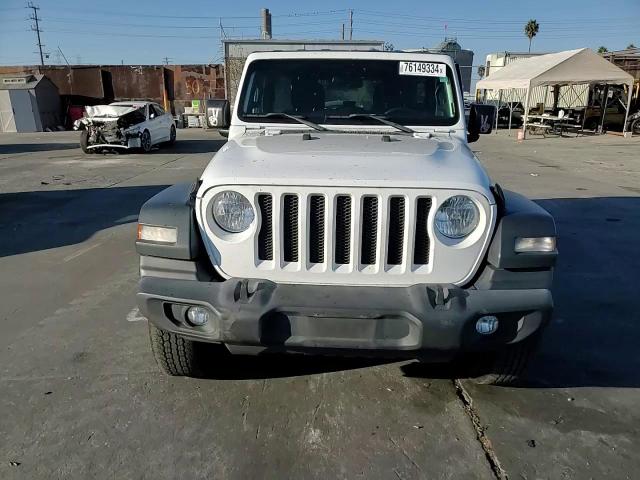 2018 Jeep Wrangler Unlimited Sport VIN: 1C4HJXDG3JW137531 Lot: 76149334