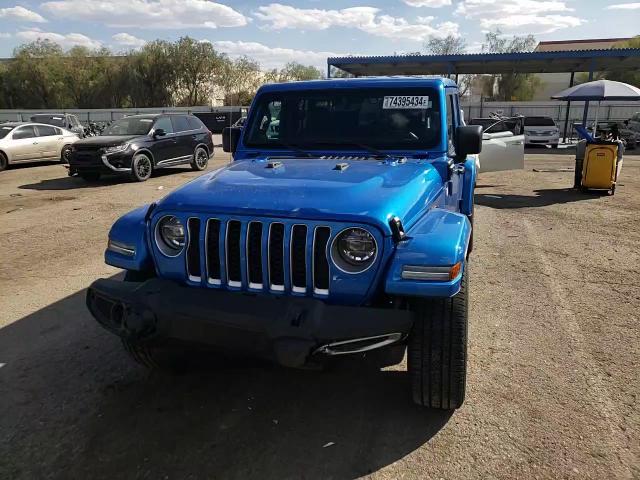 2021 Jeep Wrangler Unlimited Sahara 4Xe VIN: 1C4JJXP69MW734692 Lot: 74395434