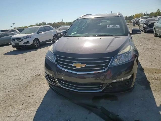 2015 Chevrolet Traverse Ltz VIN: 1GNKRJKD4FJ381592 Lot: 76130274