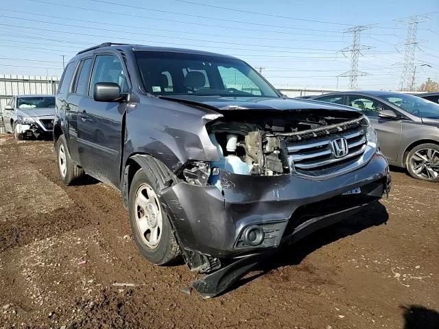 2014 Honda Pilot Lx VIN: 5FNYF4H23EB014210 Lot: 75846854