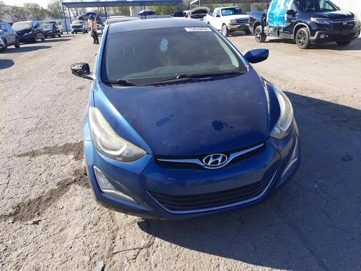 2015 Hyundai Elantra Se VIN: KMHDH4AE9FU450481 Lot: 75053434