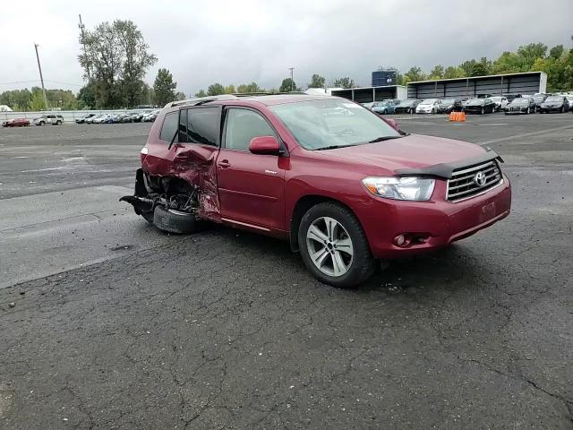 2009 Toyota Highlander Sport VIN: JTEES43A492144692 Lot: 76071024