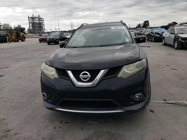 2015 Nissan Rogue S VIN: 5N1AT2MT5FC866498 Lot: 74026104