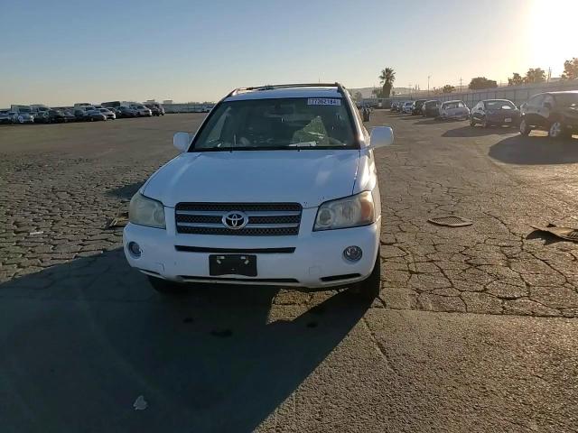 2007 Toyota Highlander Hybrid VIN: JTEEW21A470034245 Lot: 77362184