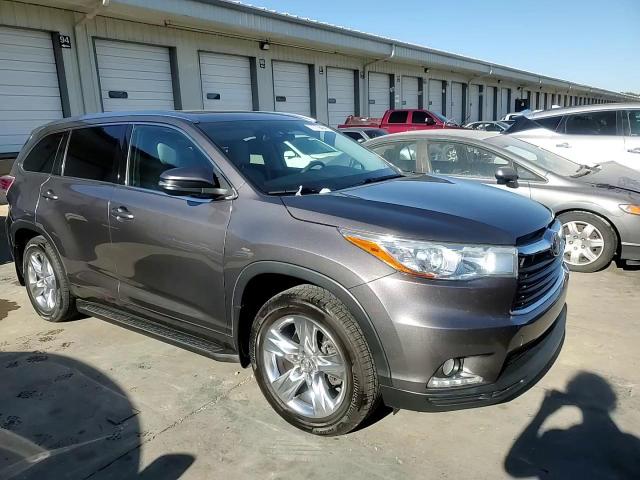 2014 Toyota Highlander Limited VIN: 5TDDKRFH2ES023961 Lot: 77779484