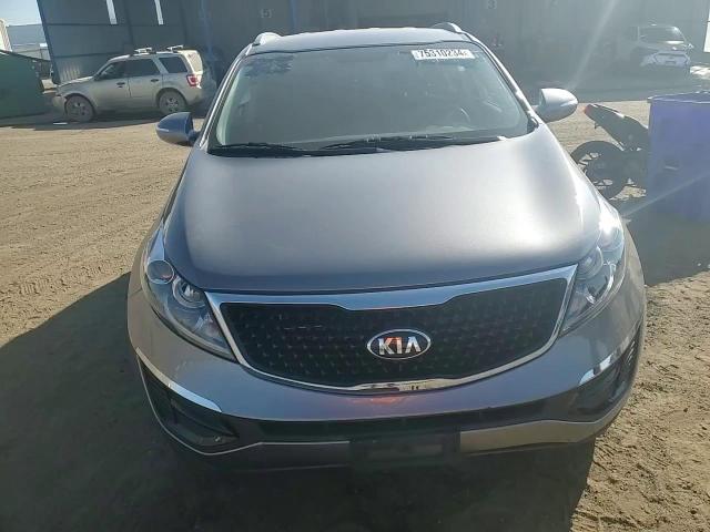 2014 Kia Sportage Lx VIN: KNDPBCAC3E7589725 Lot: 75310234