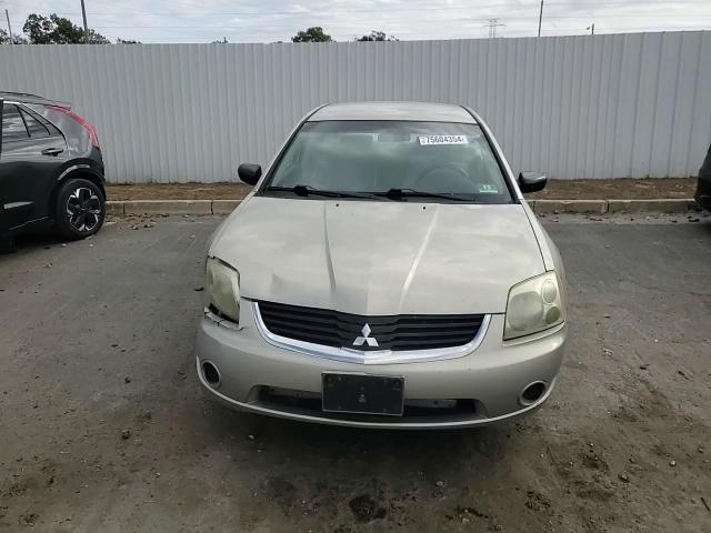 2007 Mitsubishi Galant Es VIN: 4A3AB36F47E078898 Lot: 75604354