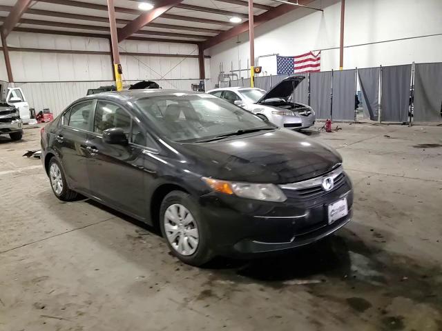 2012 Honda Civic Lx VIN: 19XFB2F55CE369564 Lot: 76535894